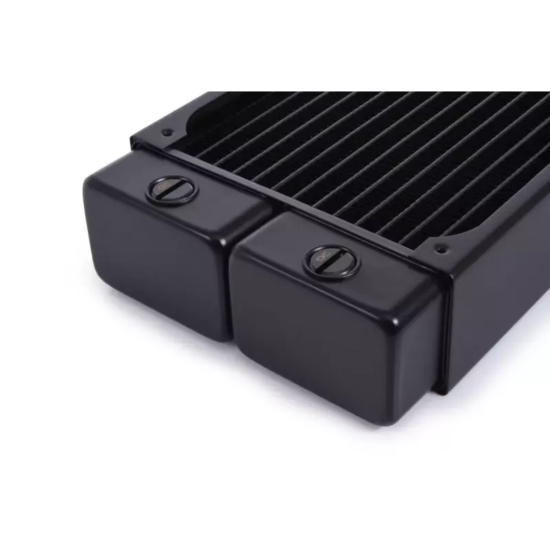 Radiators Alphacool 14439 Brass Copper Steel Melns 124mm Width