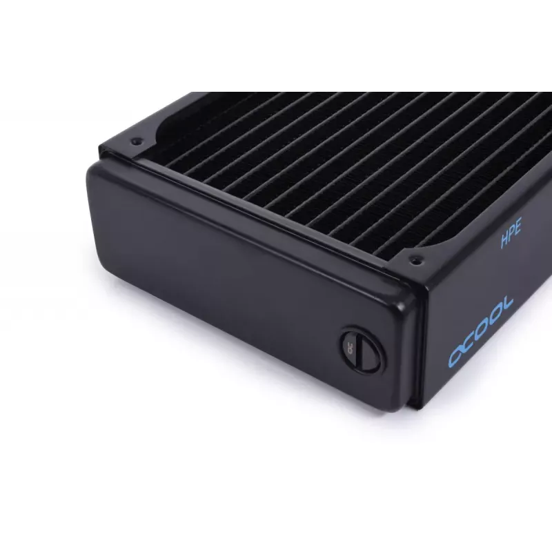 Radiators Alphacool 14439 Brass Copper Steel Melns 124mm Width