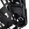 Datora korpuss Kolink Big Chungus Shredded Midi Tower melnā krāsā