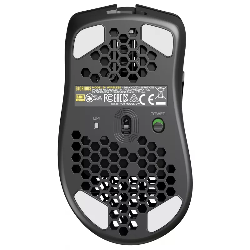 Glorious Gaming Glorious Model D Minus Wireless - matēti melna