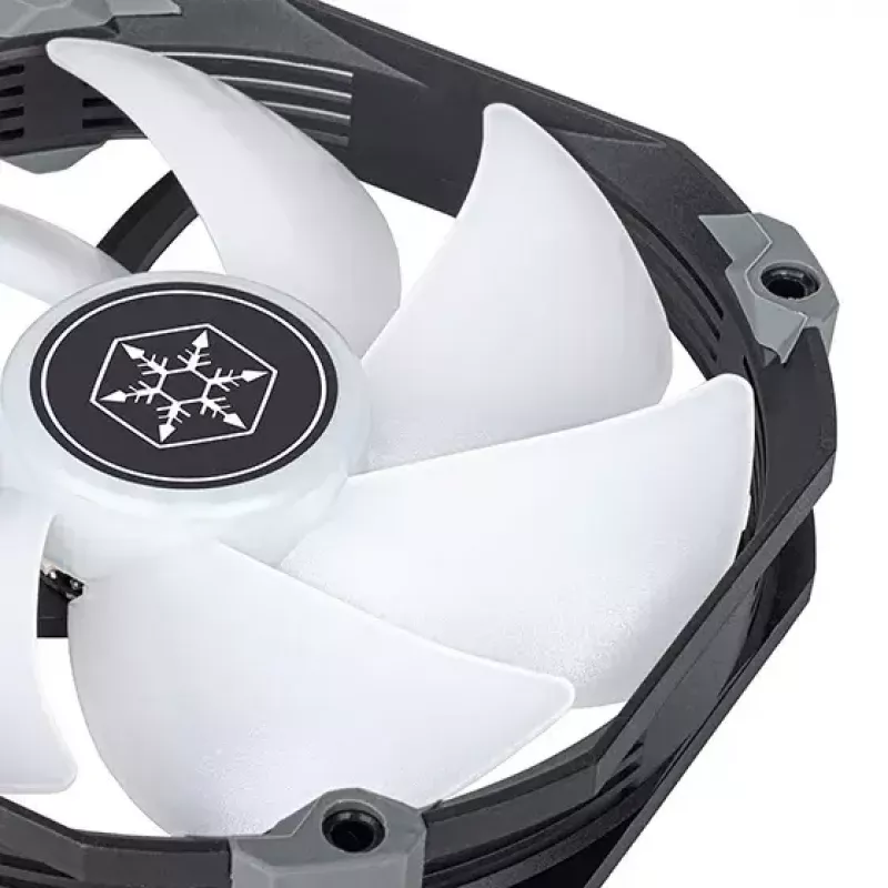 Gaisa dzesētājs Silverstone SST-ARV140-ARGB 14 cm Melns Pelēks 400-1750 RPM