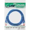 InLine komutācijas kabelis S/FTP PiMF Cat.6 250MHz PVC varš zils 3m