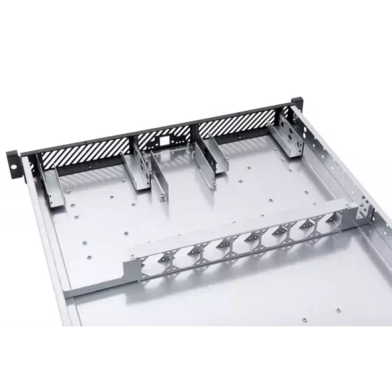 Dzesēšanas plaukts Alphacool 25051 Taisnstūrveida Nerūsējošais tērauds Melns Pelēks