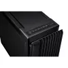 PC korpuss ASUS ProArt PA602 Wood Edition Midi Tower melns — EATX atbalsts, 45 cm GPU, 19 cm PSU/dzesētājs, 8 HDD nodalījumi, USB-C