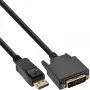 DisplayPort uz DVI pārveidotāja kabelis InLine 17113 3m melns