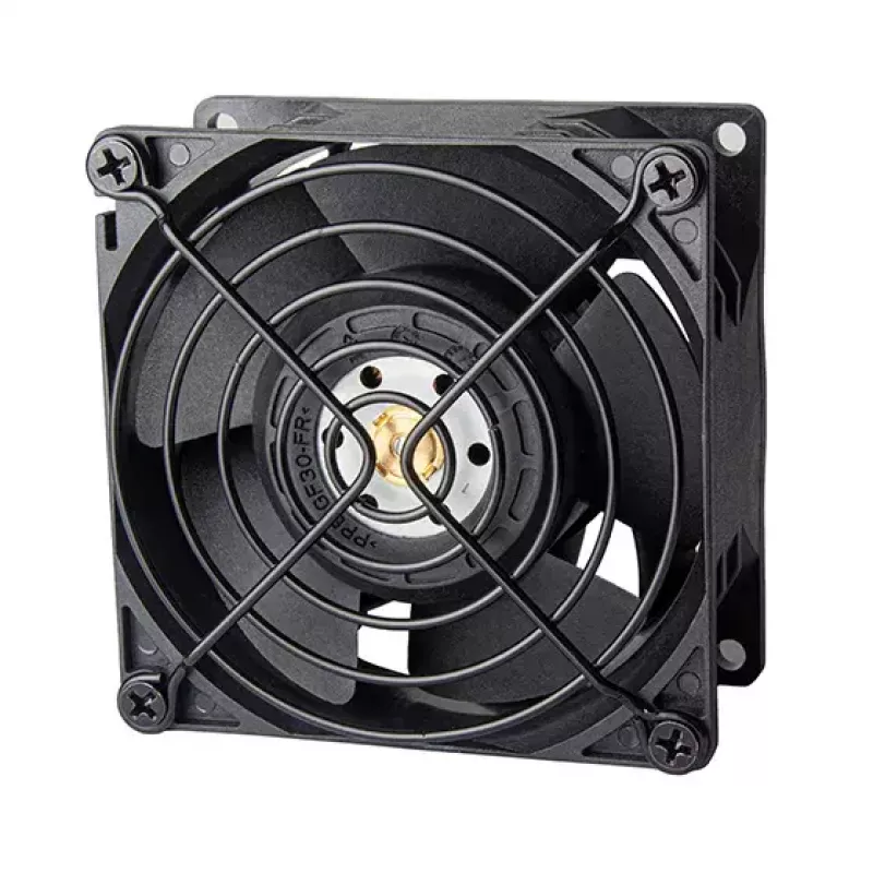 Ventilators Silverstone FHS 80X 8 cm Melns 83.66 cfm 50.77 mmH2O