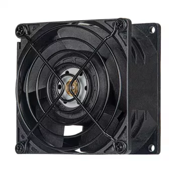 Ventilators Silverstone FHS 80X 8 cm Melns 83.66 cfm 50.77 mmH2O