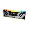 Kingston Technology FURY 48GB 8400MT/s DDR5 CL40 CUDIMM (2 moduļu komplekts) Renegade RGB Silver XMP