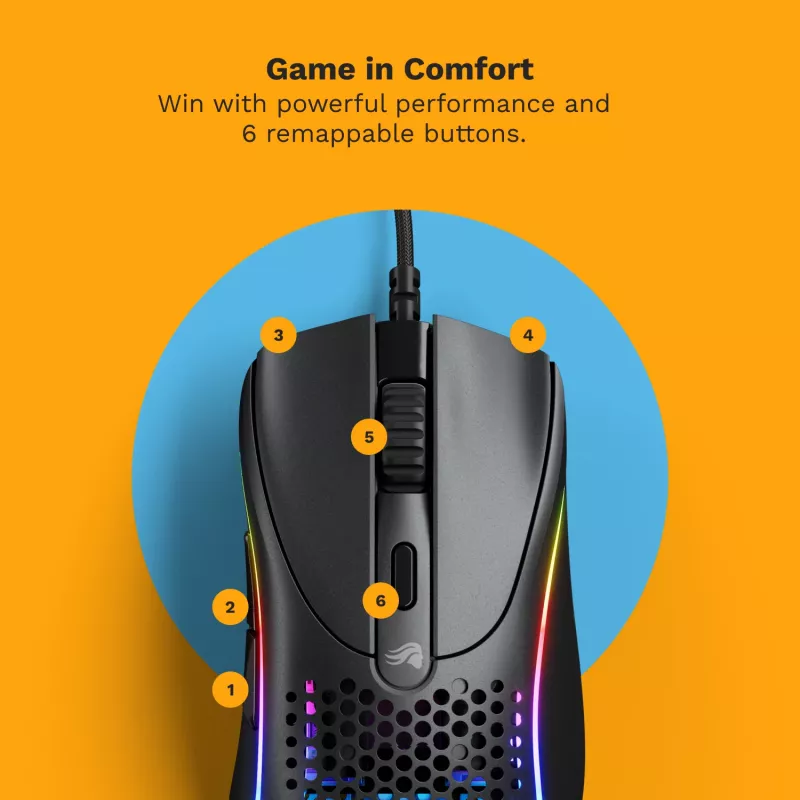 Glorious Gaming Glorious Model D 2 Vadu – Matēti Melns
