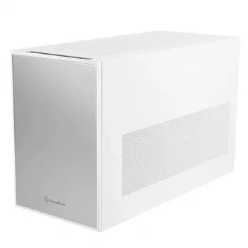 Datora korpuss Silverstone SST-SG17W Cube balta