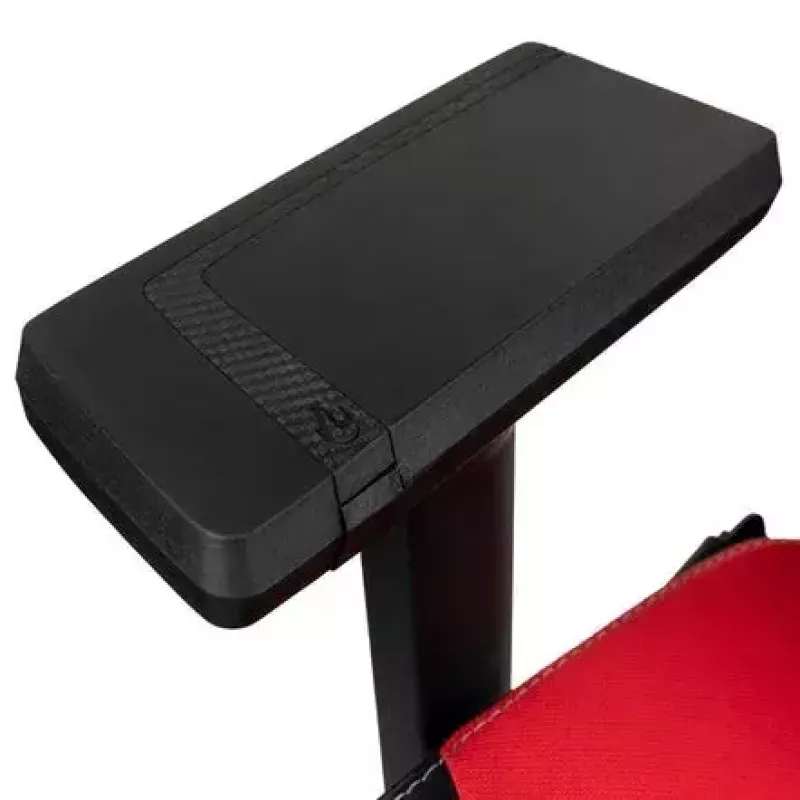 Polsterēts sēdeklis Nitro Concepts X1000 Melns Red Augstums 119-128,6 cm