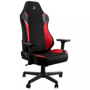 Polsterēts sēdeklis Nitro Concepts X1000 Melns Red Augstums 119-128,6 cm