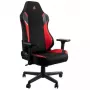 Polsterēts sēdeklis Nitro Concepts X1000 Melns Red Augstums 119-128,6 cm