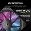 Corsair iCUE LINK RX120 RGB ventilators 12 cm 400-2100 RPM magnētiskais gultnis