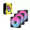 Corsair iCUE LINK RX120 RGB ventilators 12 cm 400-2100 RPM magnētiskais gultnis