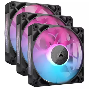 Corsair iCUE LINK RX120 RGB ventilators 12 cm 400-2100 RPM magnētiskais gultnis