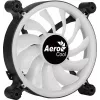 AEROCOOL 120 mm datora korpusa ventilators SPECTRO12 RGB, 12 V, 1000 RPM, 3,6 W, Molex, pretvibrācijas, uzmavas gultnis, melns