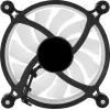AEROCOOL 120 mm datora korpusa ventilators SPECTRO12 RGB, 12 V, 1000 RPM, 3,6 W, Molex, pretvibrācijas, uzmavas gultnis, melns