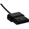 AEROCOOL 120 mm datora korpusa ventilators SPECTRO12 RGB, 12 V, 1000 RPM, 3,6 W, Molex, pretvibrācijas, uzmavas gultnis, melns