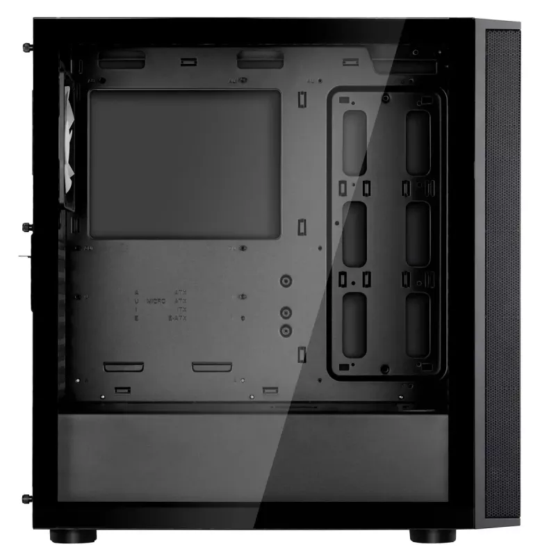 PC korpuss Silverstone FARA R1 Midi Tower melns