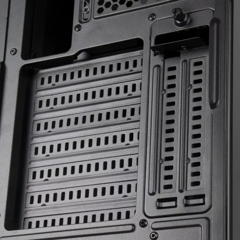 PC korpuss Silverstone FARA R1 Midi Tower melns