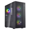 PC korpuss Silverstone FARA R1 Midi Tower melns