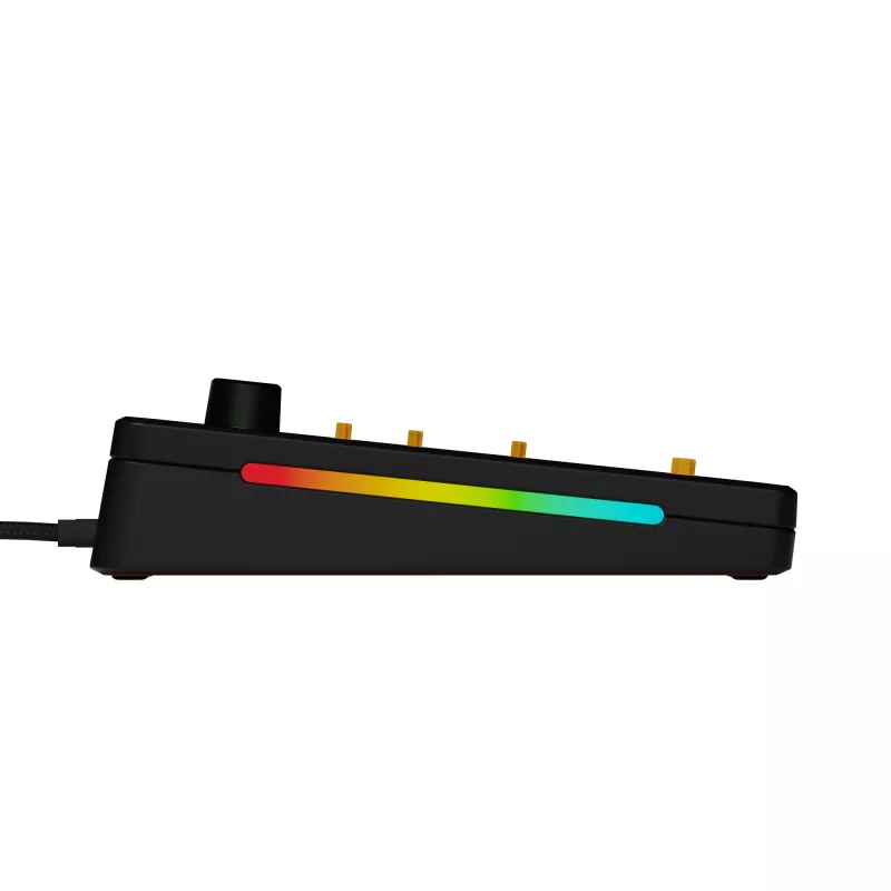 Glorious Gaming GMMK 3 75% Barebones Wired Melns - ISO, 75%, Vadu, USB, RGB LED, Melns
