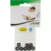 InLine 244 starplika/paplāksne 8 gab. Plakanā paplāksne Gumijas