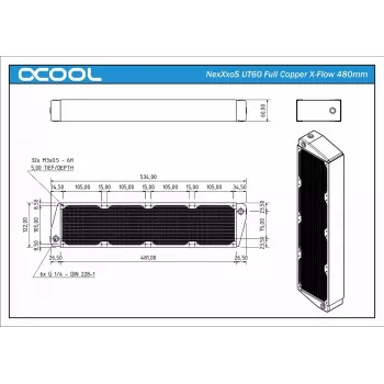 Alphacool NexXxoS UT60 radiators 1011667