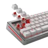 GLORIOUS Fox HE tastatūras slēdži — 36 gabali, polikarbonāts, sarkans caurspīdīgs, saderīgs ar GMMK 3 HE