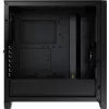 CORSAIR Mid-tower Case - Icue 4000d RGB Airflow - Melns