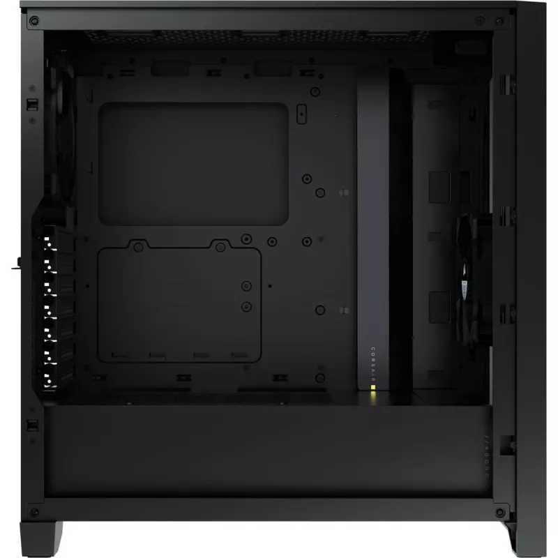 CORSAIR Mid-tower Case - Icue 4000d RGB Airflow - Melns
