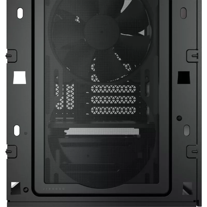 CORSAIR Mid-tower Case - Icue 4000d RGB Airflow - Melns