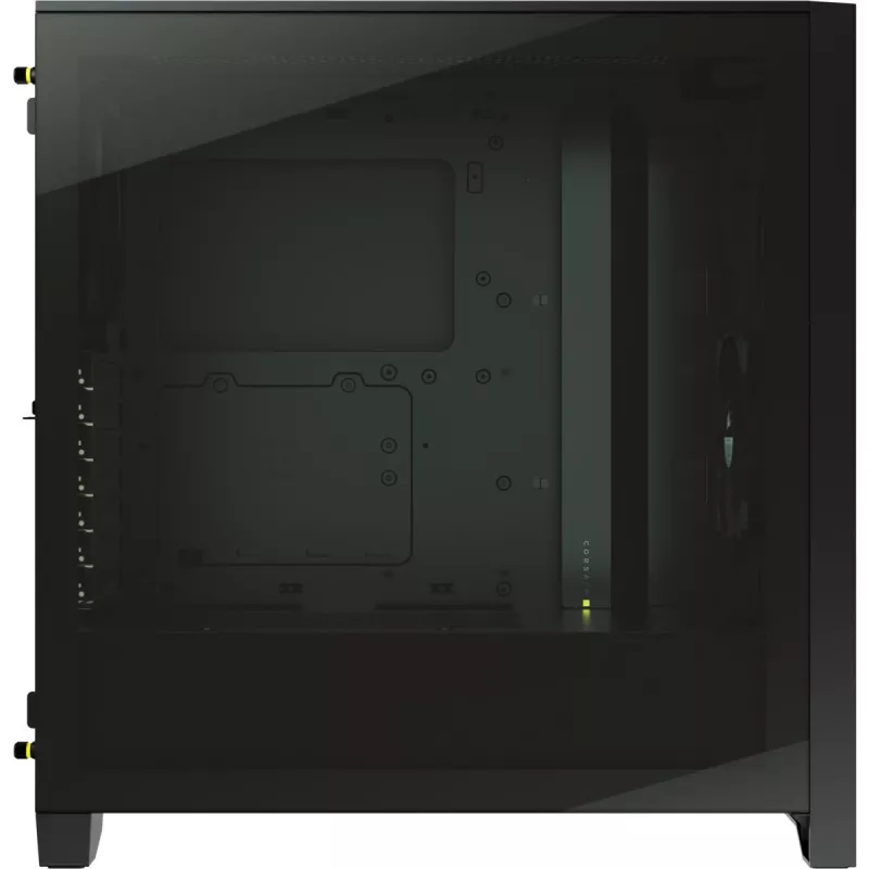 CORSAIR Mid-tower Case - Icue 4000d RGB Airflow - Melns
