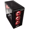 Datorkorpuss Kolink Observatory Y AMD SE ARGB Midi Tower Melns, Transparent