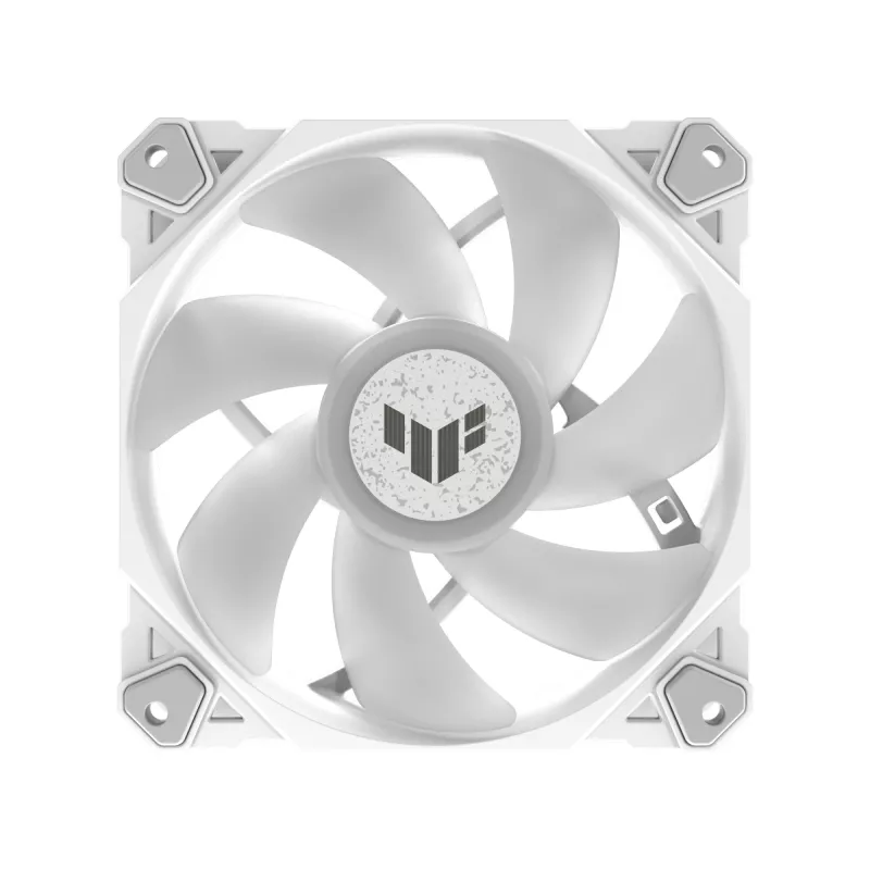 ASUS TUF GAMING TF120 ARGB balta EDITION Datora korpuss Gaisa dzesētājs 12 cm 1 gab.