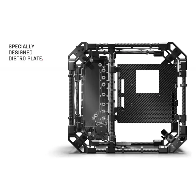 PC Case Alphacool Apex Pro Skeleton Full Tower Melns