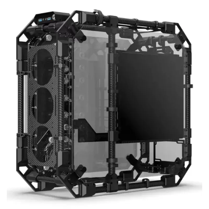 PC Case Alphacool Apex Pro Skeleton Full Tower Melns