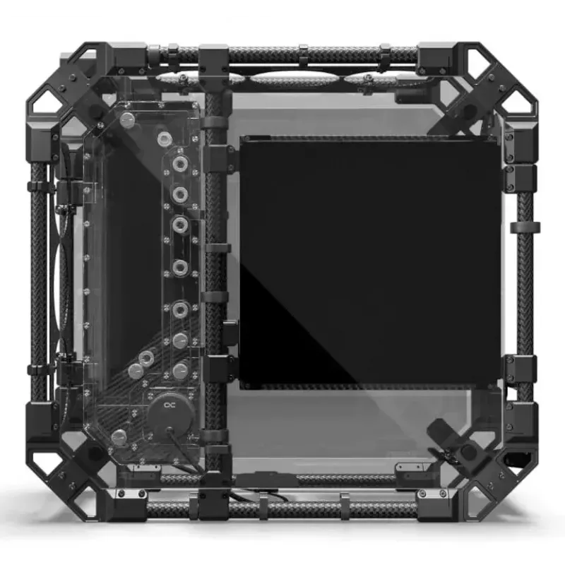 PC Case Alphacool Apex Pro Skeleton Full Tower Melns