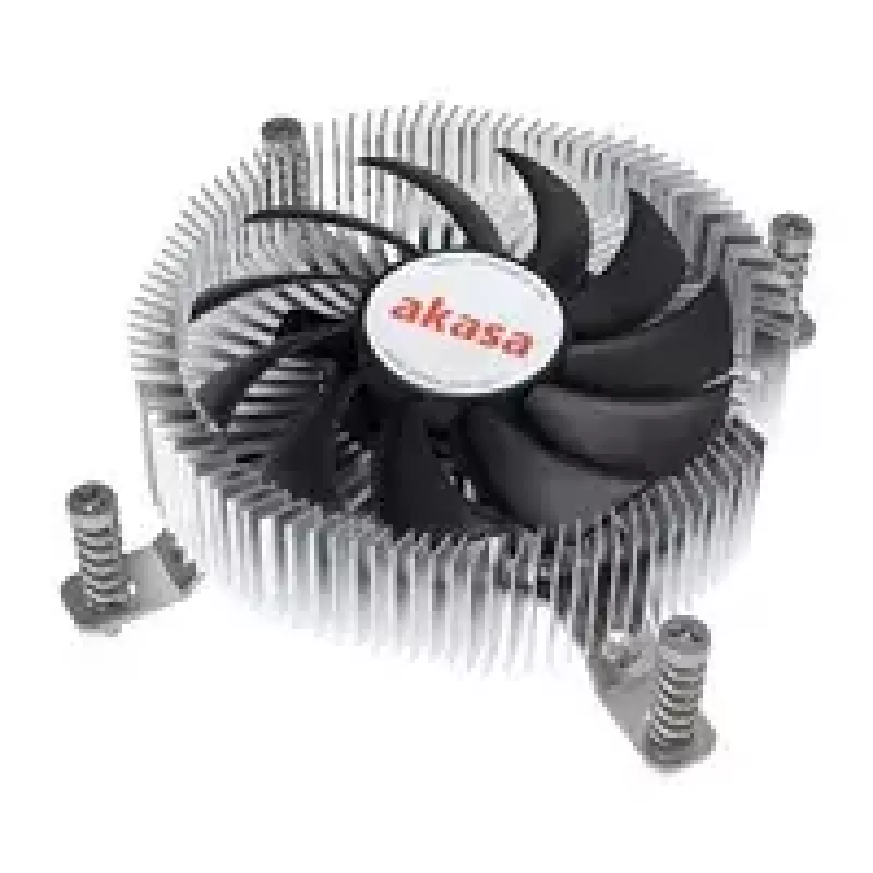 CPU dzesētājs Akasa Al LGA1700 plānajiem Mini-ITX — zema profila alumīnija radiators