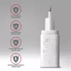 Axagon ACU-QC19W sienas lādētājs 1x QC3.0/AFC/FCP/SMART 19W balts