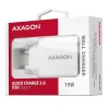 Axagon ACU-QC19W sienas lādētājs 1x QC3.0/AFC/FCP/SMART 19W balts