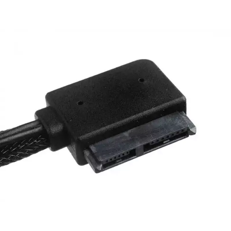 Kabelis Silverstone CP10 0,5 m SATA 6-pin Slimline vīriešu
