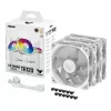ASUS TUF GAMING TR120 ARGB 3IN1 balta Computer case Air cooler 12 cm