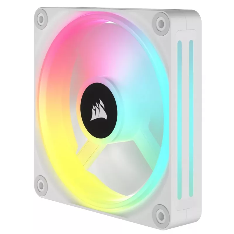 CORSAIR datora korpusa ventilators 12 cm balts 3 gab. (co-9051006-ww)