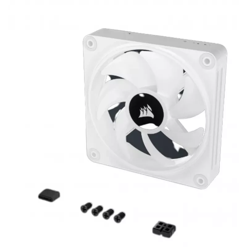 CORSAIR datora korpusa ventilators 12 cm balts 3 gab. (co-9051006-ww)