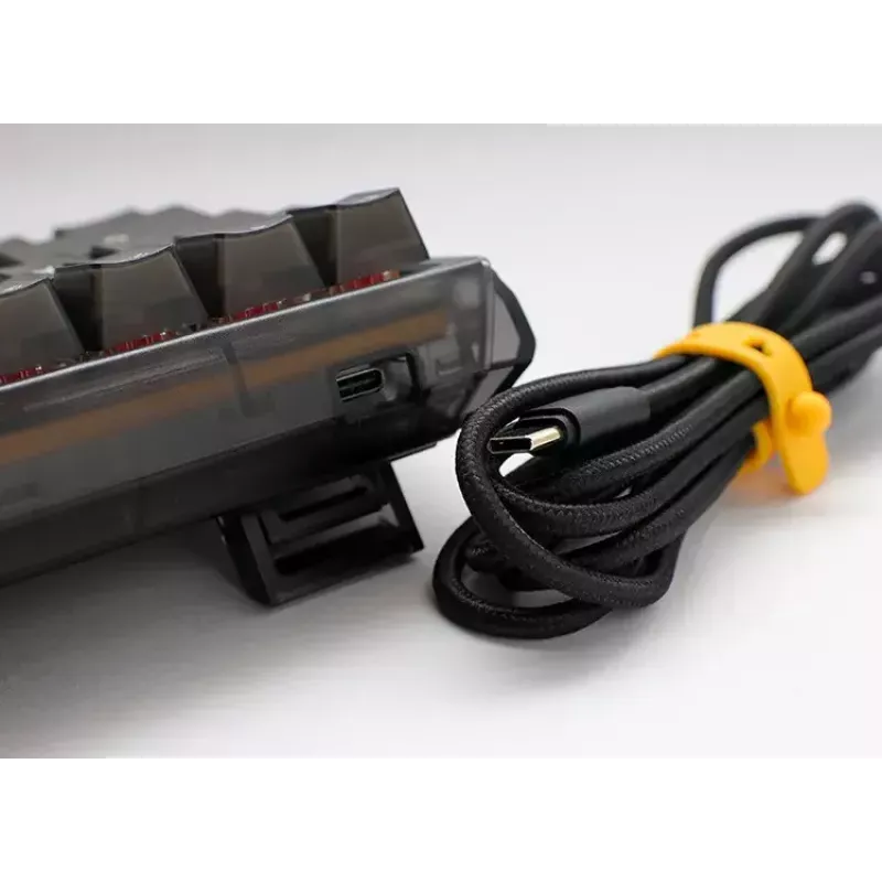 Ducky One 3 Mini tastatūra spēlēm USB melna mehāniskā RGB LED