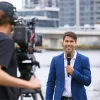 Rokas kondensatora mikrofons RØDE Interview Pro — daudzvirzienu, 48 kHz/32 bitu, 32 GB, bezvadu, līdz 200 m, melns