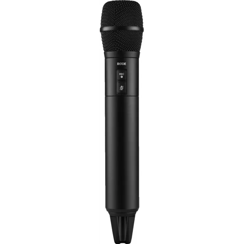 Rokas kondensatora mikrofons RØDE Interview Pro — daudzvirzienu, 48 kHz/32 bitu, 32 GB, bezvadu, līdz 200 m, melns