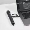 Rokas kondensatora mikrofons RØDE Interview Pro — daudzvirzienu, 48 kHz/32 bitu, 32 GB, bezvadu, līdz 200 m, melns
